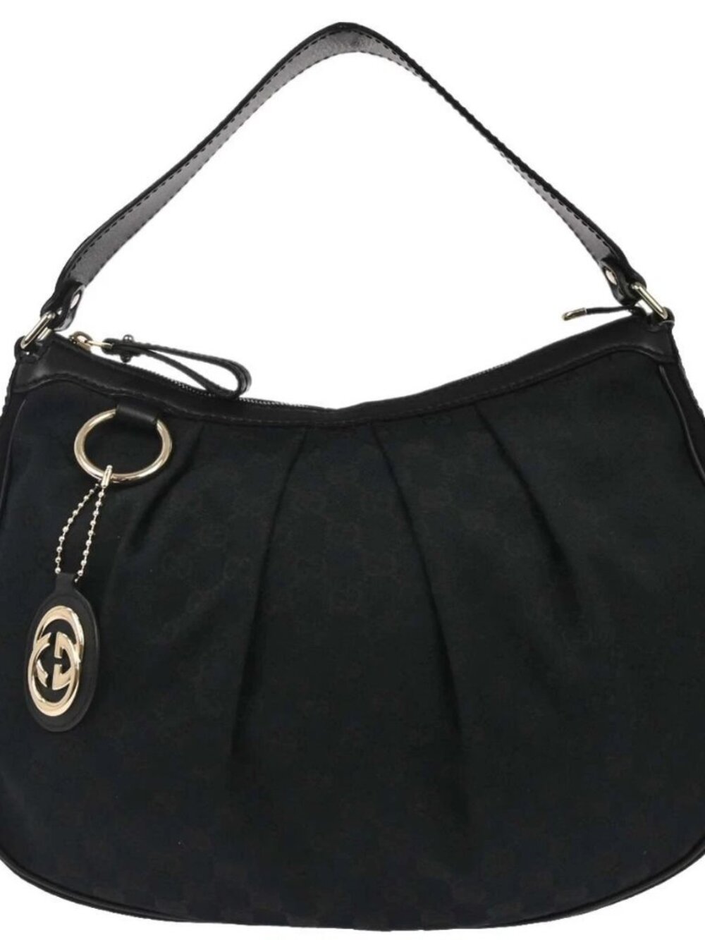 Gucci Black GG Handbag 232955 200047 117822